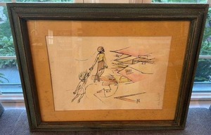 lot 4 image: Framed Signed Limited Edition Print by Chaim Kligman 69125