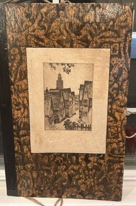 lot 177 image: 1925 Plantin-Moretus Museum Ten Etchings by Albert Geudens Portfolio