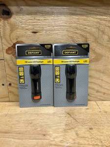 lot 28 image: 150 Lumens LED Flashlight (lot of 2)