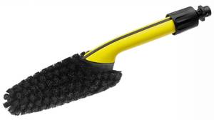 lot 30 image: Karcher 20-inch Wheel Rim Brush for Electric Pressure Washers with Bayonet Connectors