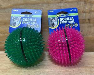 lot 48 image: Persport Gorilla Spiky Ball lot of 2