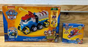 lot 71 image: PAW PATROL Dino Patroller, Mini Jet Playset