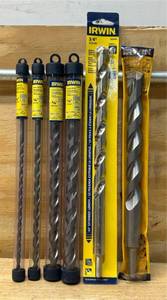 lot 80 image: IRWIN Drill Bit lot of 6