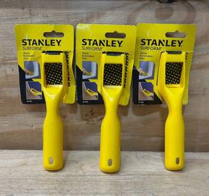 lot 139 image: STANLEY Surform Shaver lot of 3