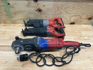 lot 145 image: NON WORKING Milwaukee tools