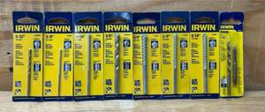 lot 159 image: IRWIN Drill Bit various lot of 8