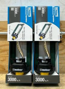 lot 190 image: MELNOR Oscillating Sprinkler lot of 2