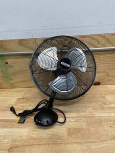 lot 210 image: Ironton Oscillating Wall-Mount Garage Fan - 14in., 2200 CFM