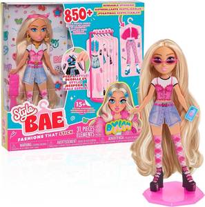 lot 227 image: Just Play Style Bae Dylan 10-Inch Fashion Doll and Accessories, 28-pieces, Kids Toys for Ages 4 Up