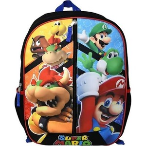 lot 231 image: Super Mario Bros 16 Backpack - Let go go go