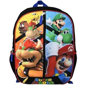 lot 232 image: Super Mario Bros 16 Backpack - Let go go go