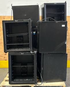 lot 245 image: AVANTI lot of 8 fridges sold as is