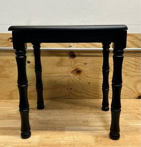 lot 246 image: Black End Table