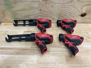 lot 259 image: NON WORKING  CAULK AND ADHESIVE GUN (lot of 4)
