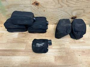 lot 264 image: Milwaukee Dust Bag (lot of 8)