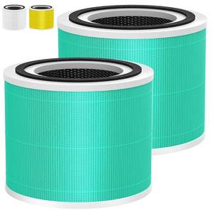 lot 9 image: Set of 4 Air Purifier Replacement Filters for Puroair 240