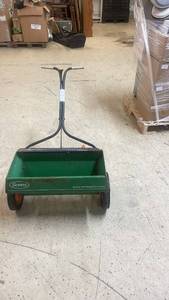 lot 38 image: Scotts Precision Flow Control Push Broadcast Spreader