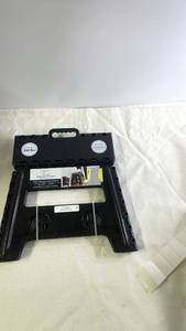 lot 85 image: Mainstays One-Step Folding Foot Stool 12 Inch Black