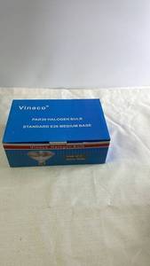 lot 90 image: Box of 6 Vinaco PAR30 Halogen Bulbs Standard E26 Base Warm White