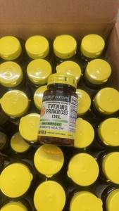 lot 104 image: Case of Mason Natural Evening Primrose Oil Softgels, 60-Count Bottles