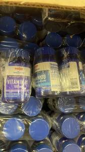 lot 105 image: Bulk Lot of Meijer Wellness Vitamin Supplements Assortment