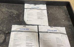 lot 128 image: Set of 3 Kichler 8T Series 24V Indoor LED Tape Lights Sealed