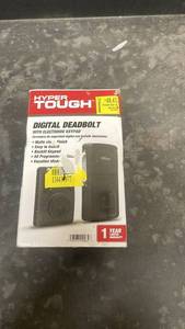 lot 129 image: Hyper Tough Digital Deadbolt with Electronic Keypad