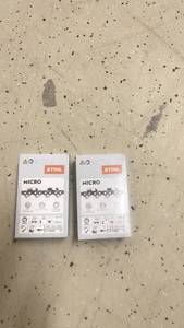 lot 139 image: 2 Stihl Micro Chainsaw Chains 16 in 61 PMM3 55 Links
