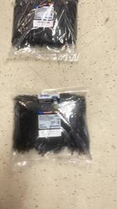 lot 144 image: Lot of 2 Bags Thomas & Betts Ty-Rap Weather Resistant Cable Ties 8 Inch 1000 Count
