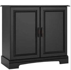 lot 165 image: 29-37 Gallon Black Aquarium Stand