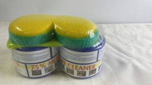 lot 195 image: Earth Brite Citrus All Purpose Cleaner Set with Sponges