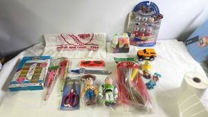 lot 197 image: Childrens Toy and Activity Set Featuring Figures, Hot Wheels, and Art Supplies