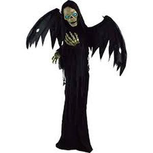 Angel of Death Reaper Life-Size Poseable Indoor/Outdoor Halloween Decoration