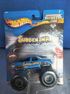 lot 42 image: Hot Wheels Monster Jam Sudden Impact monster truck.