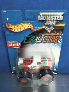 lot 43 image: Hot Wheels Monster Jam die-cast toy truck of the monster truck Eradicator.
