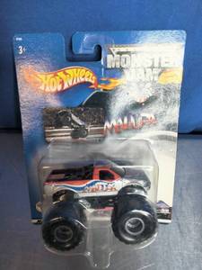 lot 47 image: Hot Wheels Monster Jam Madusa monster truck toy.