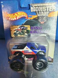 lot 48 image: Hot Wheels Monster Jam King Krunch die-cast monster truck