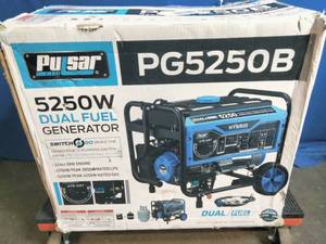 Pulsar 5250 Watt Portable Dual Fuel Generator