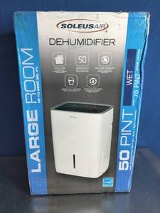 lot 78 image: Soleus Air 50-Pint Dehumidifier