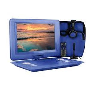 lot 99 image: Trexonic 13.3 Inch Portable TVDVD Player - Blue