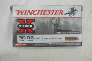 lot 6 image: Winchester Power-Point 30.06 Sprg Ammo (full-20ct)