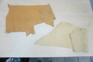 lot 30 image: 2 Pieces of Leather