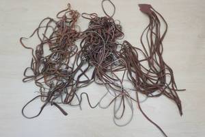 lot 81 image: Leather Strips (Brown)