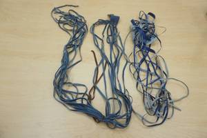 lot 86 image: Leather Strips (Blue)