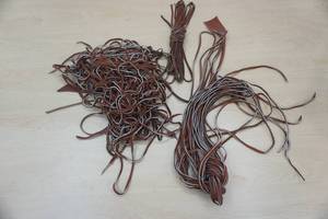 lot 88 image: Leather Strips (Brown)
