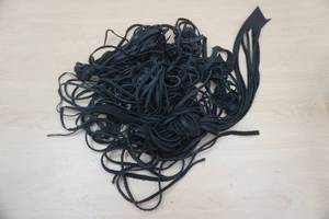 lot 92 image: Leather Strips (Black)