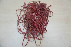 lot 97 image: Leather Strips (Red)