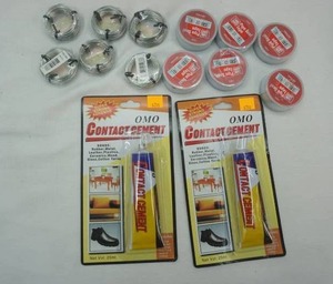 lot 170 image: Pipe Seal Tape (6ct) , Mechanics Wire (6ct) & Contact Cement (2ct) NEW