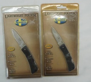 lot 186 image: (2ct) Mossberg Folding with Knife w2.5 Blade NEW