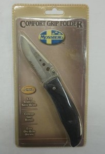 lot 193 image: (1ct) Mossberg Folding Knife w3 Blade NEW